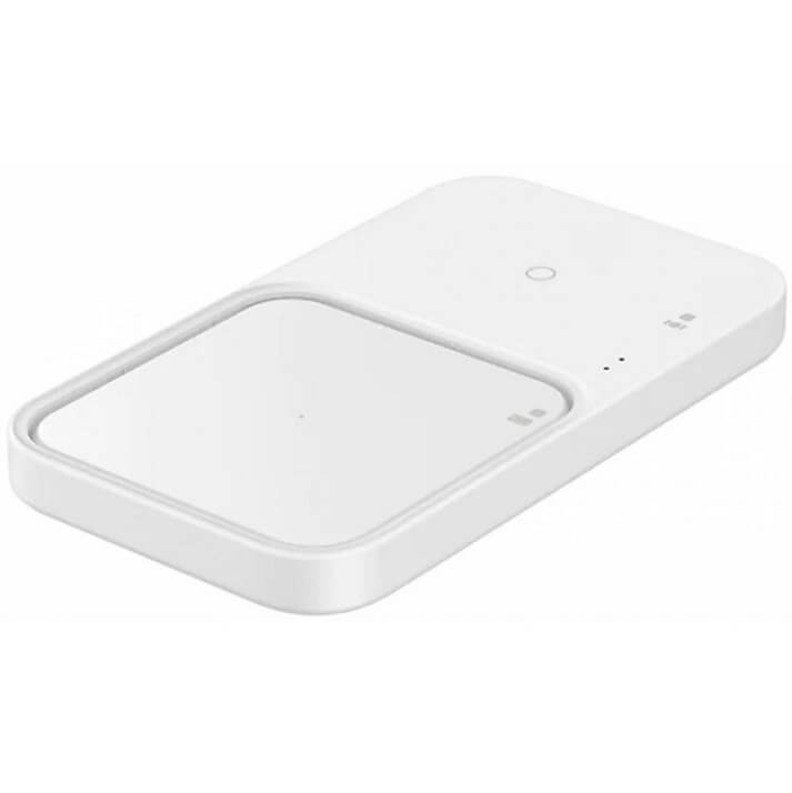 Безжично Зарядно за Samsung Wireless Charger Duo Pad EP-P5400BWE 15W, Бял