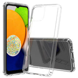 Противоударен Калъф за Samsung A03, Hybrid Clear Case, Прозрачен