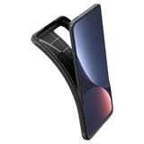Противоударен Калъф за Xiaomi 12-12X, Spigen Rugged Armor Case, Черен (3)