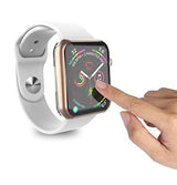 Протектор за Apple Watch 41 mm, 3MK Flexy Glass, Прозрачен (2)