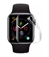 Протектор за Apple Watch 45 mm, 3MK Flexy Glass, Прозрачен (2)
