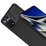 Калъф с Плъзгач за Камера за Xiaomi Poco X4 Pro 5G, Nillkin CamShield Case, Черен (2)