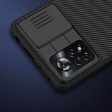 Калъф с Плъзгач за Камера за Xiaomi Poco X4 Pro 5G, Nillkin CamShield Case, Черен (4)