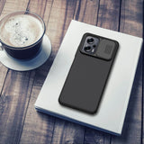Калъф с Плъзгач за Камера за Xiaomi Poco X4 GT, Nillkin CamShield Case, Черен (6)