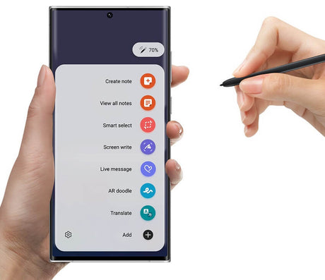 Оригинална Писалка за Samsung S22 Ultra, Stylus S Pen EJ-PS908BGE, Зелен (5)