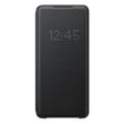Оригинален Активен Калъф за Samsung S20 Ultra Led View Cover Book Case EF-NG988PBEGEU, Черен