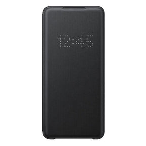 Оригинален Активен Калъф за Samsung S20 Ultra Led View Cover Book Case EF-NG988PBEGEU, Черен