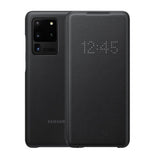 Оригинален Активен Калъф за Samsung S20 Ultra Led View Cover Book Case EF-NG988PBEGEU, Черен (4)