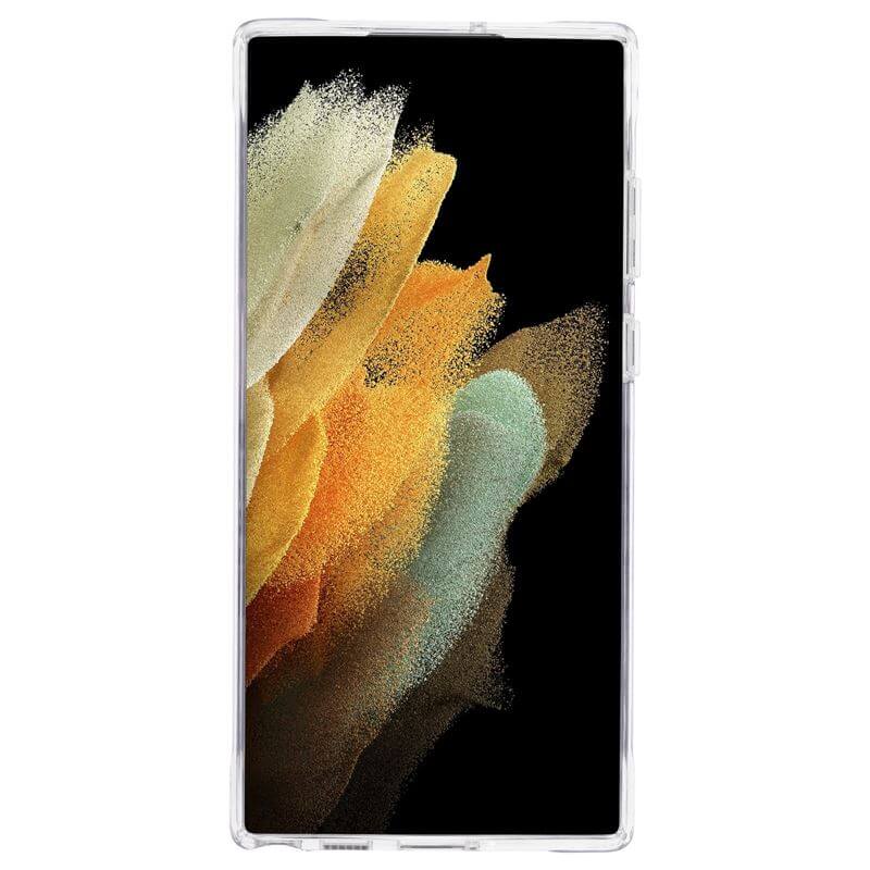 Противоударен Блестящ Калъф за Samsung S22 Ultra, Case mate Karat Marble, Златист (6)