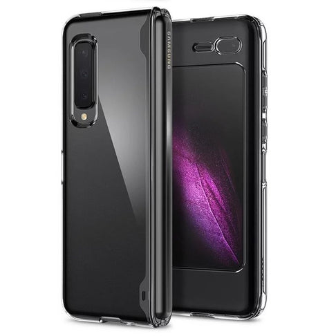 Противоударен Калъф за Samsung Z Fold 1, Spigen Ultra Hybrid Case, Прозрачен (2)