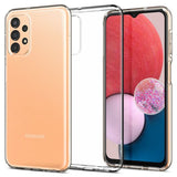 Противоударен Калъф за Samsung A13 4G, Spigen Liquid Crystal Case, Прозрачен (3)