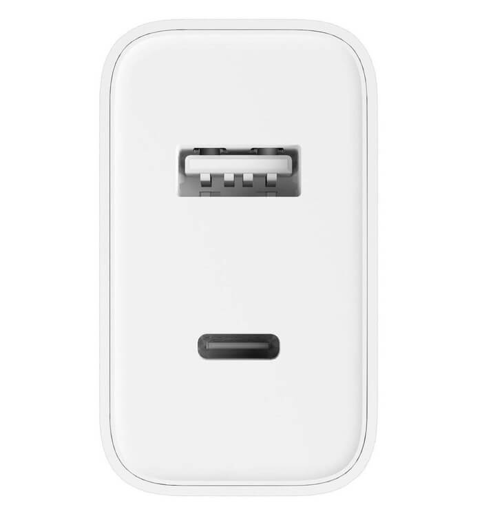 Оригинално Бързо Зарядно, Xiaomi 220v-33W USB-C/USB-A BHR4996GL, Бял (4)
