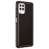 Оригинален Силиконов Калъф за Samsung A22 4G, Soft Clear Cover Case EF-QA225TBEGEU, Черен