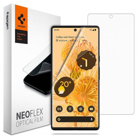 Гъвкав Протектор за Google Pixel 6 Pro, Spigen Neoflex Glass, Прозрачен