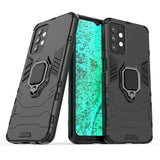 Калъф с Пръстен-Стойка за Samsung A13 5G, Kickstand Armor Case, Черен (2)