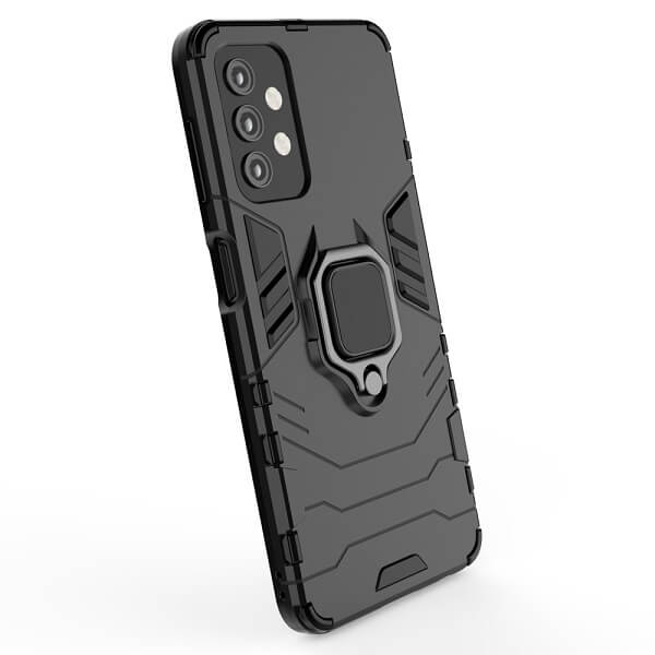 Калъф с Пръстен-Стойка за Samsung A13 5G, Kickstand Armor Case, Черен (5)