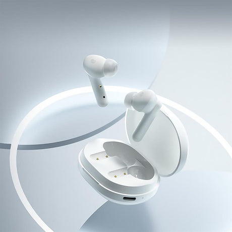Безжични TWS Слушалки, Xiaomi Haylou GT7 Handsfree Bluetooth, Бял (5)
