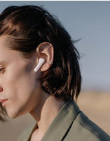 Безжични TWS Слушалки, Xiaomi Haylou GT7 Handsfree Bluetooth, Бял (7)