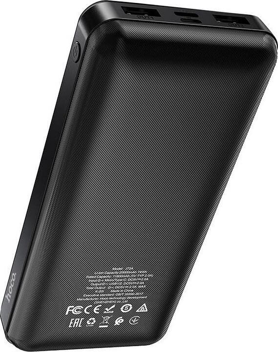 Външна Батерия с USB-C, Hoco J72A Power Bank 20000mAh, Черен (2)