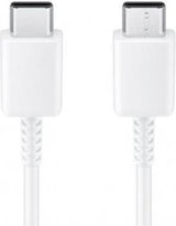 Оригинален USB-C към USB-C Кабел Samsung 1.8m 3A EP-DX310JWE, Бял (2)