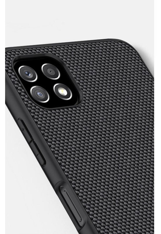 Калъф с Фибро Влакна за Samsung A22 5G, Nillkin Textured Case, Черен (5)