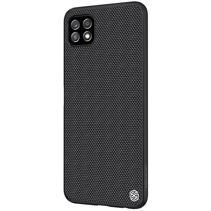 Калъф с Фибро Влакна за Samsung A22 5G, Nillkin Textured Case, Черен (3)