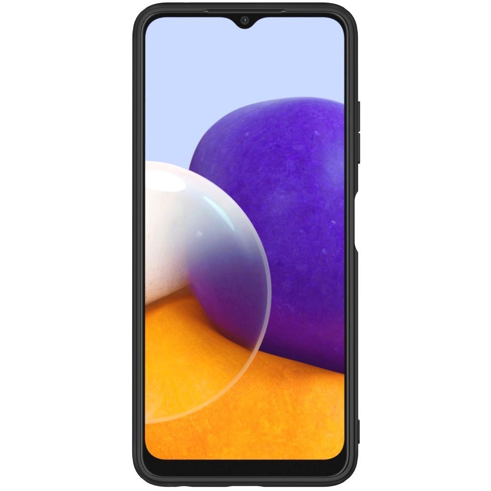 Калъф с Фибро Влакна за Samsung A22 5G, Nillkin Textured Case, Черен (2)
