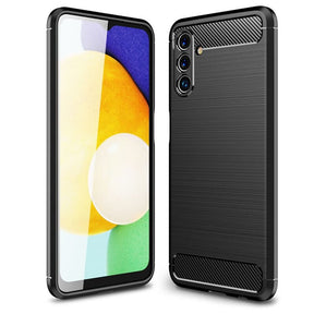 Защитен Калъф за Samsung A13 5G, Premium Carbon Case, Черен