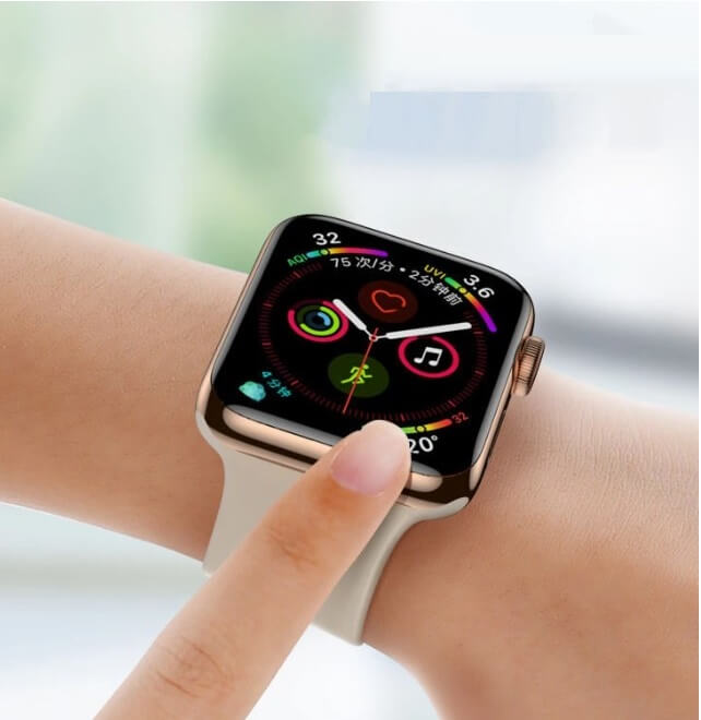 Протектор за Apple Watch SE/ 6/ 5/ 4 40mm, Bestsuit Flexy Glass, Прозрачен (2)