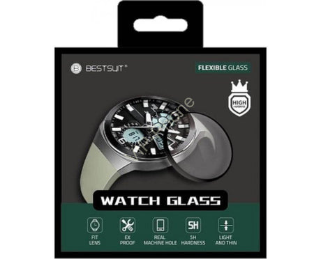 Протектор за Apple Watch SE/ 6/ 5/ 4 44mm, Bestsuit Flexy Glass, Прозрачен (3)