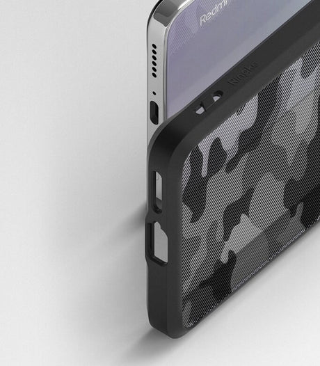 Противоударен Калъф за Xiaomi Redmi Note 11 Pro, Ringke Fusion Matte Camo, Черен (3)