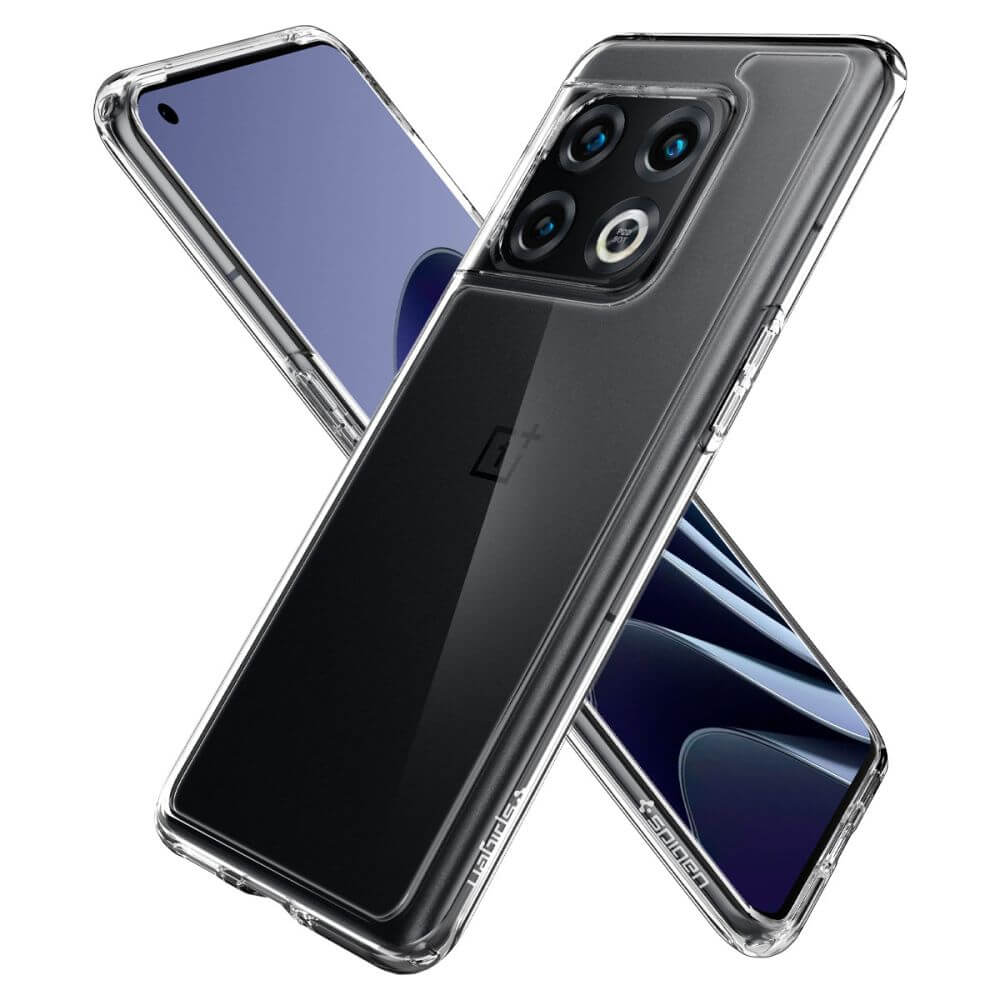 Противоударен Калъф за Oneplus 10 Pro, Spigen Ultra Hybrid Case, Прозрачен (3)