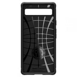 Противоударен Калъф за Google Pixel 6A, Spigen Rugged Armor Case, Черен (7)