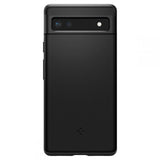 Противоударен Калъф за Google Pixel 6A, Spigen Thin Fit Case, Черен (2)