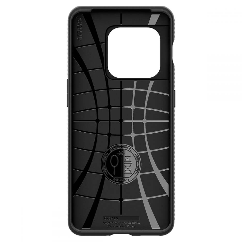 Противоударен Калъф за за Oneplus 10 Pro, Spigen Liquid Air Case, Черен (8)