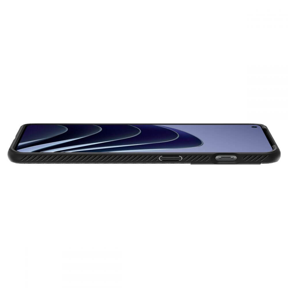 Противоударен Калъф за за Oneplus 10 Pro, Spigen Liquid Air Case, Черен (9)