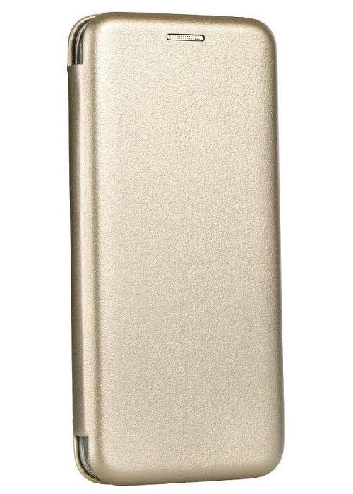 Кожен Калъф за Samsung A03, Forcell Elegance Book Case, Златист