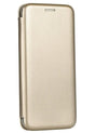 Кожен Калъф за Samsung A03, Forcell Elegance Book Case, Златист