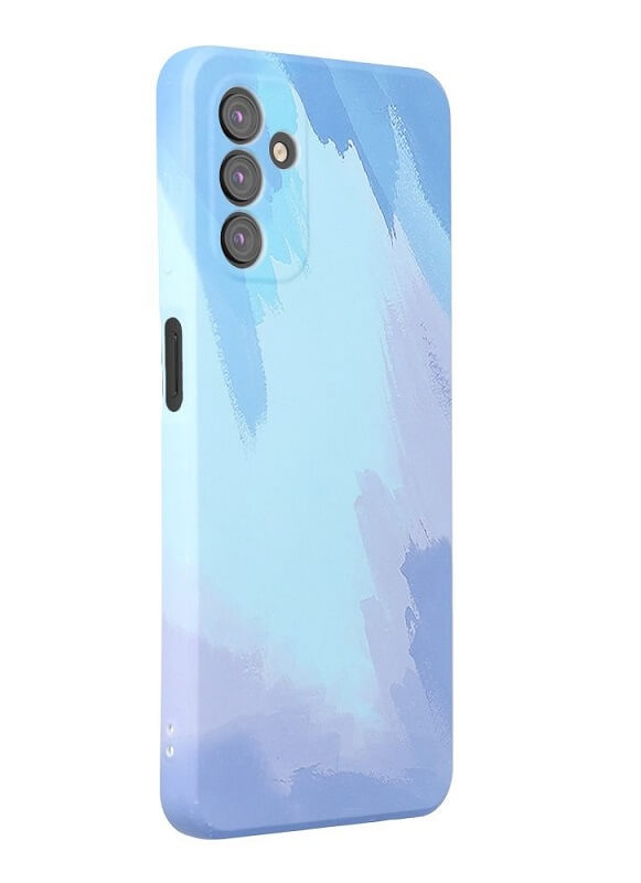 Силиконов Калъф за Samsung A13 4G, Printing Pop Case, Син
