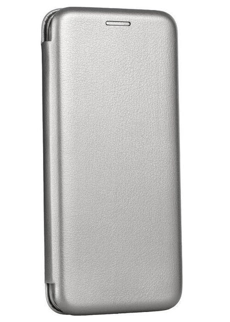 Кожен Калъф за Samsung A13 4G, Forcell Elegance Book Case, Сив