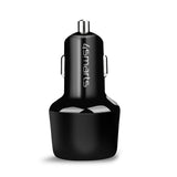Бързо Зарядно за Кола USB-C, 4Smarts 12V 65W+18W, Черен (6)