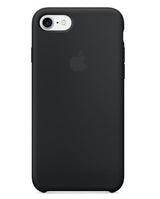 Оригинален Силиконов Калъф за Apple iPhone SE 2022-2020 8-7, Silicone Case MN6E3ZM/A, Черен