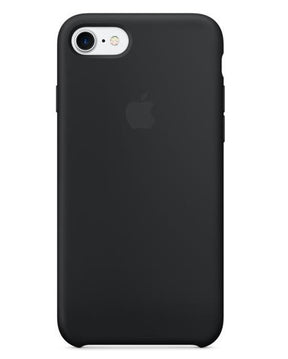 Оригинален Силиконов Калъф за Apple iPhone SE 2022-2020 8-7, Silicone Case MN6E3ZM/A, Черен