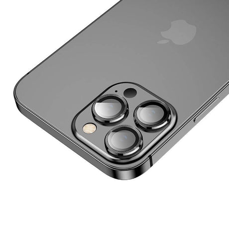 Протектор за Камерата на iPhone 13 Pro Max, Hofi Cam Glass, Черен (4)