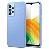 Противоударен Калъф за Samsung A33, Spigen Liquid Air Case, Син