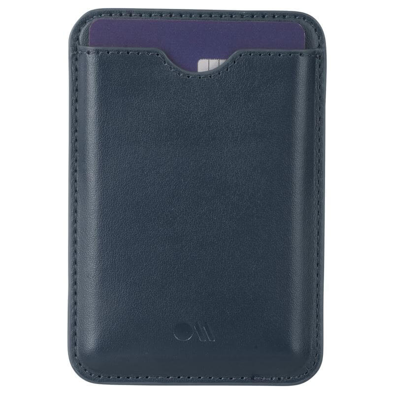 Magsafe Калъф за Карти за iPhone, Case mate Magnetic Card Holder, Син (2)