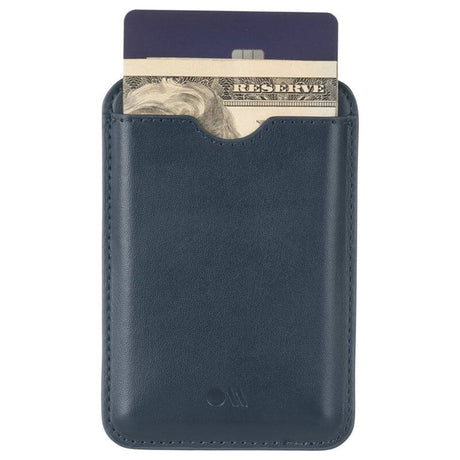 Magsafe Калъф за Карти за iPhone, Case mate Magnetic Card Holder, Син (4)