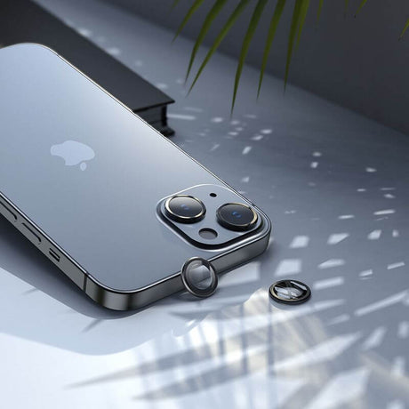 Протектор за Камерата на iPhone 13 Mini, Hofi Cam Lens Glass, Черен (2)