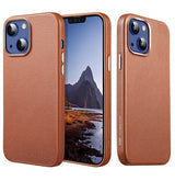Magsafe Калъф от Естествена Кожа за iPhone 13, ESR Metro Case, Кафяв (3)