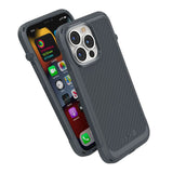 Противоударен Силиконов Калъф за iPhone 13 Pro, Catalyst Active Defense-Vibe Case, Сив